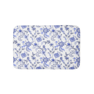 Blue Country Bath Mat