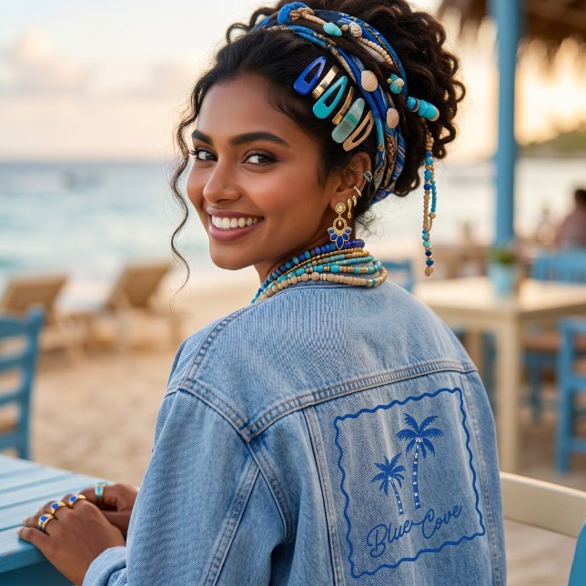 Blue Cove Denim Jacket (Creator Uploaded)