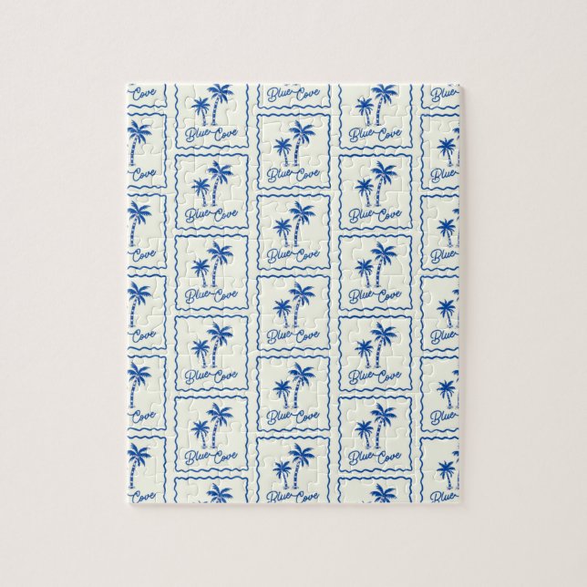 Blue Cove Jigsaw Puzzle (Vertical)