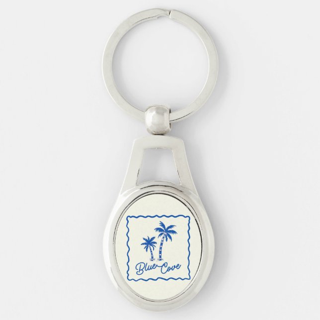 Blue Cove Keychain (Front)