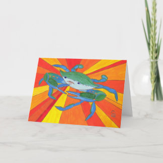 Blue Crab Card