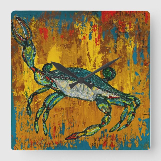 Blue Crab Clock (Front)