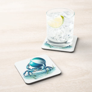 Blue Crab Coaster