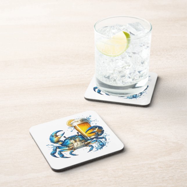 Blue Crab  Coaster (Right Side)