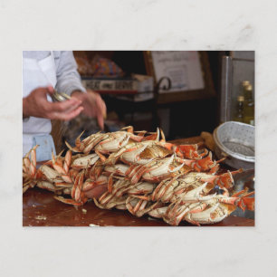 Blue Crab Feast Postcard