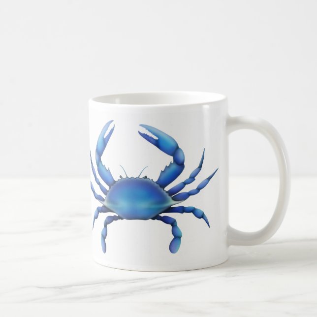 Blue Crab Mug (Right)