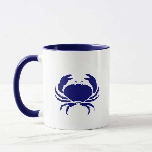 Blue Crab Mug (Left)