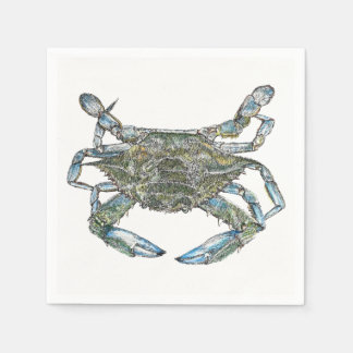 Blue Crab Napkin