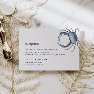 Blue Crab Reception Enclosure Card
