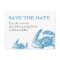 Blue Crab Save the Date