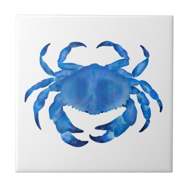 Blue Crab Tile (Front)