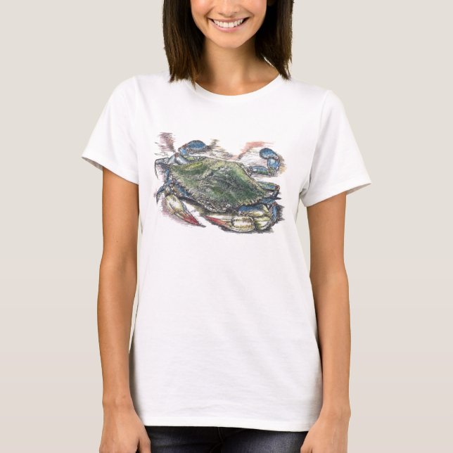 Blue Crab Women's T-Shirt (Front)