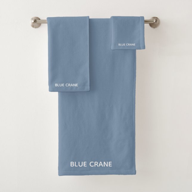 Blue Crane bleu color (En situation)