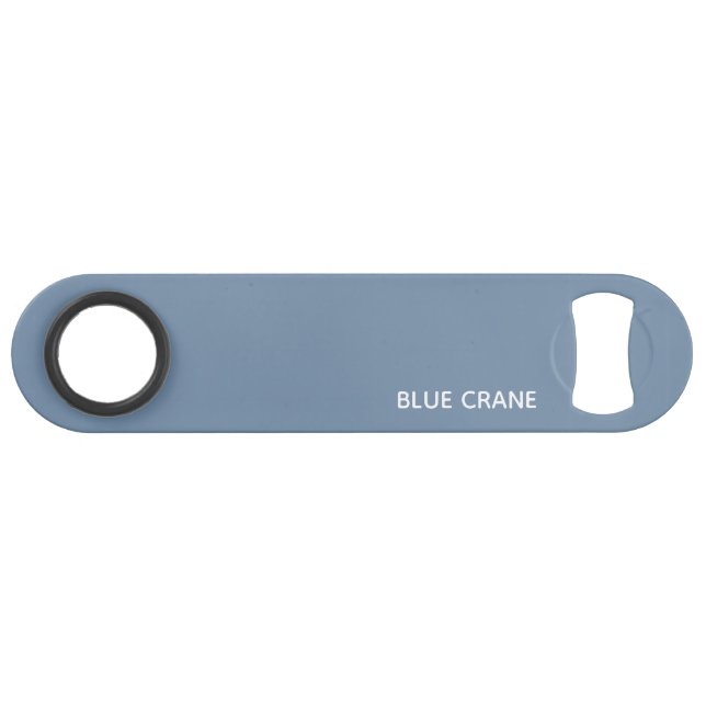 Blue Crane blue colour name Bar Key (Front (Horizontal))
