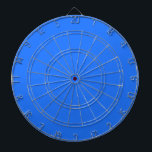 Blue (Crayola) (solid colour)  Dartboard<br><div class="desc">Blue (Crayola) (solid colour)</div>