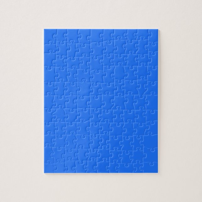  Blue (Crayola) (solid colour)   Jigsaw Puzzle (Vertical)