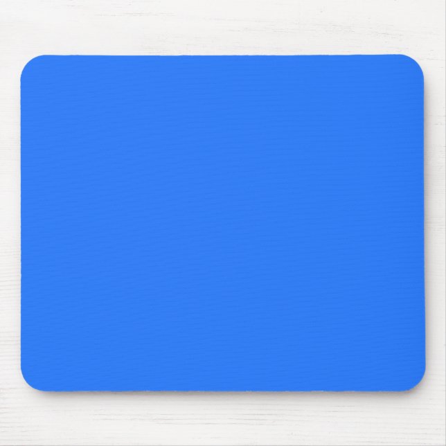  Blue (Crayola) (solid colour)   Mouse Pad (Front)