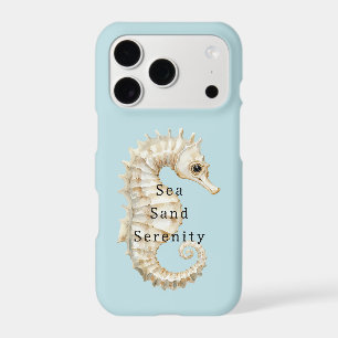 Blue Cream Sea Horses Ocean Shells Bridal Shower