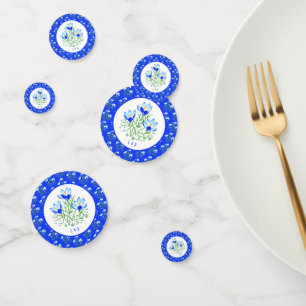 Blue Crocuses Wedding Confetti