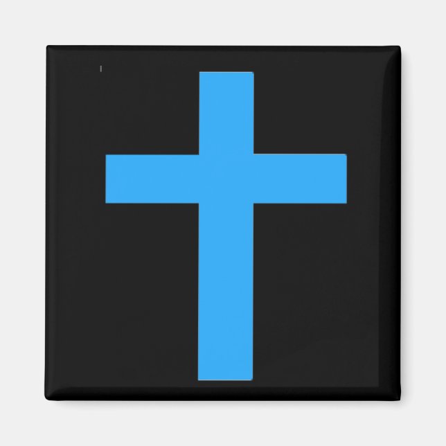 Blue Cross  Magnet (Front)