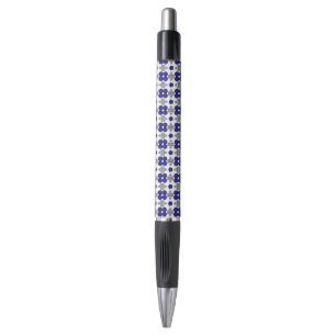 Blue Cross Motif Pen