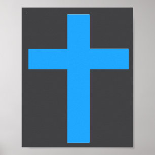 Blue Cross  Poster