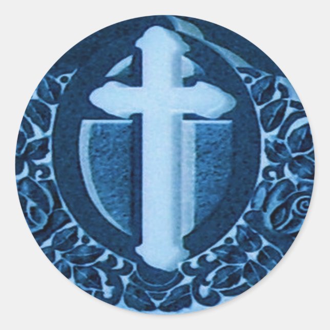 Blue Cross Stickers (Front)