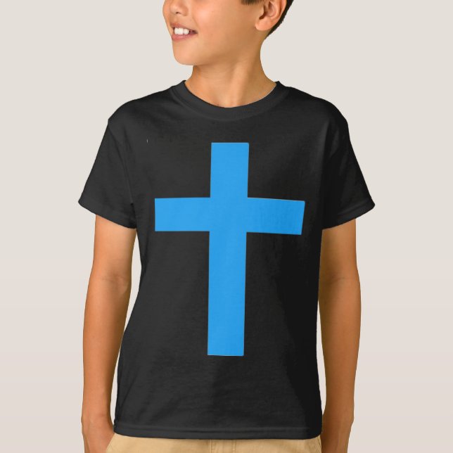 Blue Cross  T-Shirt (Front)