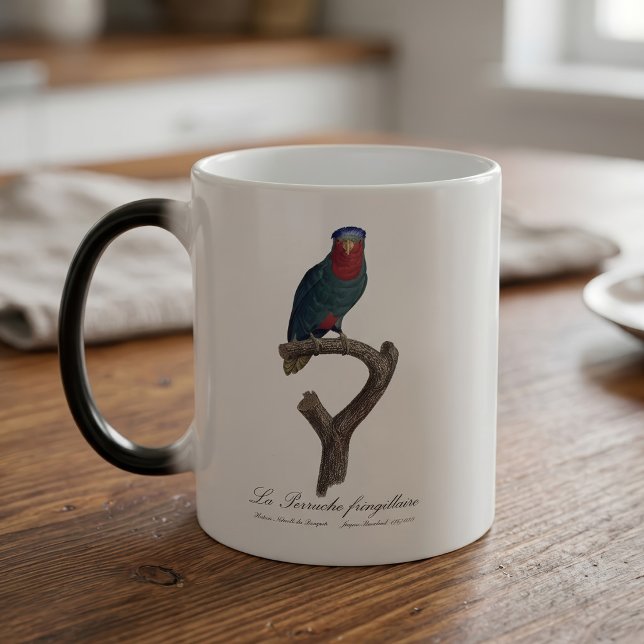Blue-Crowned Lorikeet, Vini Australis Magic Mug (Blue-Crowned Lorikeet, Vini Australis. Color Morph Mug)