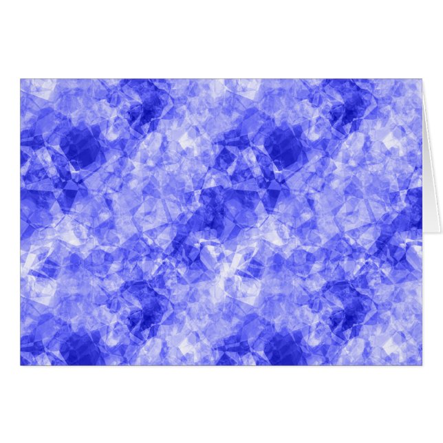 Blue Crumpled Texture (Front Horizontal)