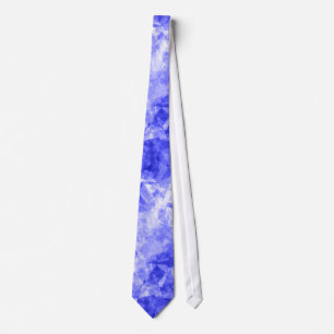 Blue Crumpled Texture Tie