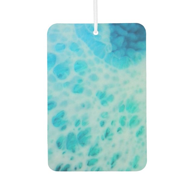 Blue Crush - Abstract Coastal Artwork  Air Freshener (Front)