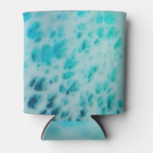 Blue Crush - Abstract Coastal Artwork  Can Cooler