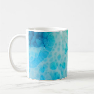Blue Crush - Abstract Coastal Artwork  Coffee Mug