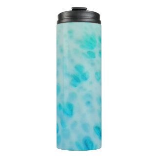 Blue Crush - Abstract Coastal Artwork  Thermal Tumbler