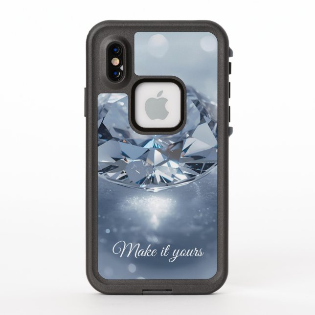 Blue Crystal Art Case – Personalized for Meaningfu (Back)
