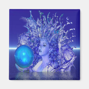 Blue Crystal Magnet