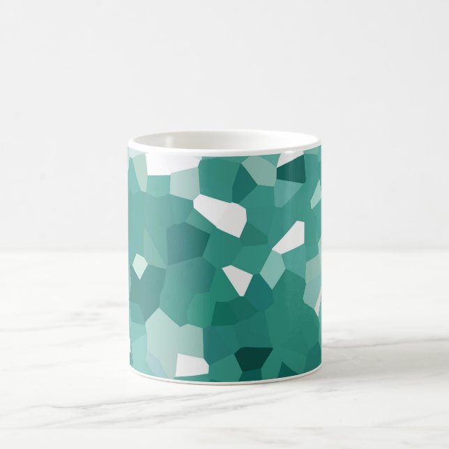 Blue Crystals Coffee Mug (Center)