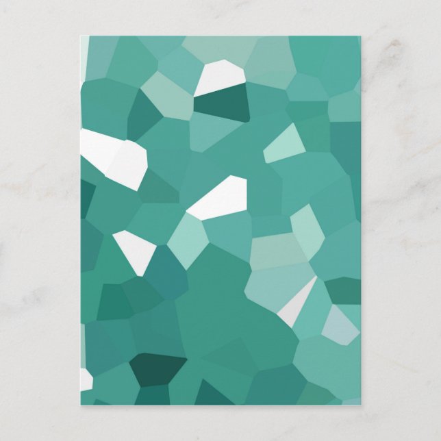 Blue Crystals Postcard (Front)