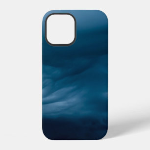 Blue cumulus clouds iPhone 12 case