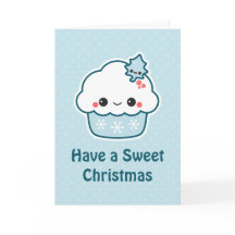 Blue Cupcake Holiday