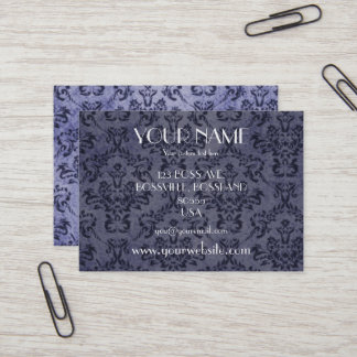 Blue Custom Business Card