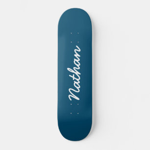 Blue Customizable Skateboard