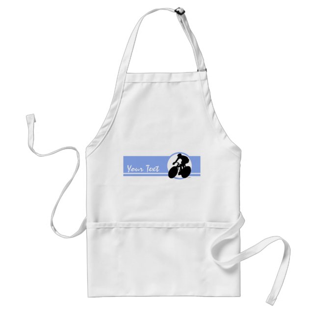 Blue Cycling Standard Apron (Front)