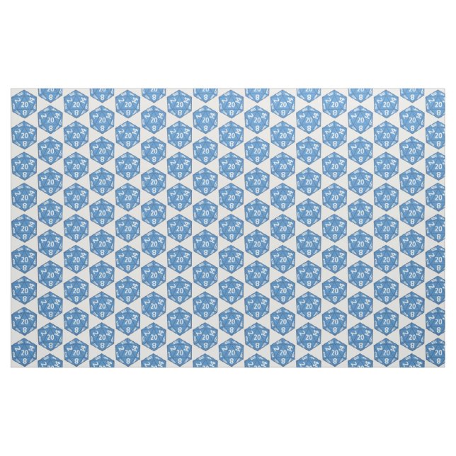Blue D20 Fabric (Yard)