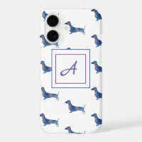 Blue dachshund