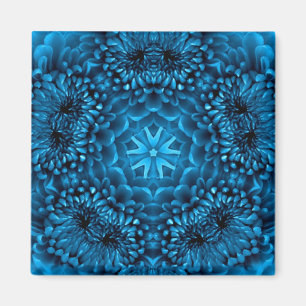BLUE DAHLIA MAGNET