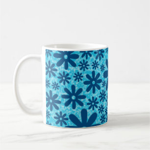 Blue Daisies Coffee Mug