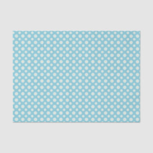 Blue Daisies Floral Pattern Tissue Paper