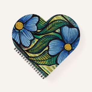 Blue Daisies Notebook